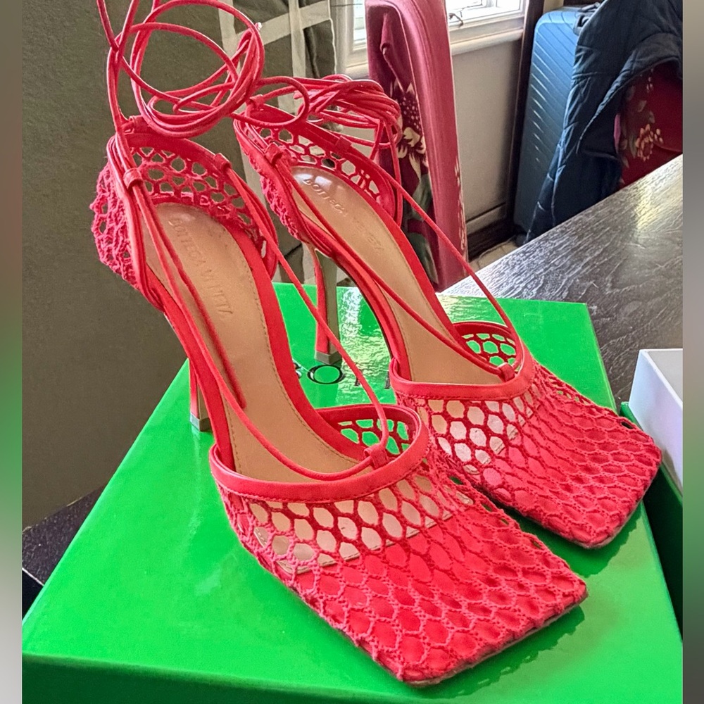 Bottega Veneta Mesh Pumps